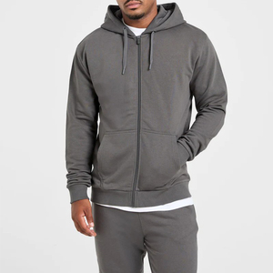 Sudadera con Capucha Ligera de Alta Calidad y Diseño Personalizado con Logotipo, Cierre Frontal con Cremallera, Corte Regular, para Hombre, Venta al Por Mayor - Product Image 3