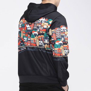 Ventes chaudes, sweats à capuche en polaire pour hommes, impression numérique brodée, respirant, séchage rapide, 100% coton, haute qualité, personnalisable - Product Image 3