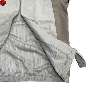 Conjunto de Chaqueta y Pantalones Ajustables, Cortavientos de Nailon, Trajes Deportivos para Hombre, Conjuntos Unisex Personalizados con Logotipo - Product Image 4
