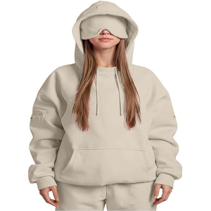 Sudadera con Capucha Personalizada Little Paws para Mujer, Sudadera de Forro Polar con Logotipo Frontal, Impermeable, 320g, Poliéster/Algodón, Invierno Premium - Product Image 6