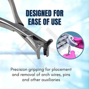 คีมจัดฟัน Accuram Professional Niti Cinch Back Pliers สำหรับจัดฟันด้วยลวดโค้ง ทำจากเหล็กกล้าไร้สนิม ใช้สำหรับถอนฟัน  แบบใช้มือ ได้รับมาตรฐาน CE - Product Image 4