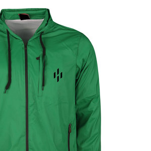Ensemble coupe-vent décontracté pour homme, style actuel, automne, uni, respirant, imperméable, tissu léger en polyester/nylon, haute qualité - Product Image 4