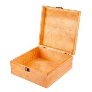 Wooden <b>Storage</b> <b>Box</b> Handcrafted Wooden Jewelry <b>Box</b> Rectangle Minimalist Design With <b>Lid</b> 1 Layer Handmade Wooden <b>Storage</b> <b>Box</b> - Product Image 3