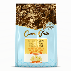 Wholesale Massive Compound Chocolate Bakery Ingredients Decorating Cakes HALAL OEM/ODM Banana Chocolate Crispy Balls Cocoa Hot - Product Image 1