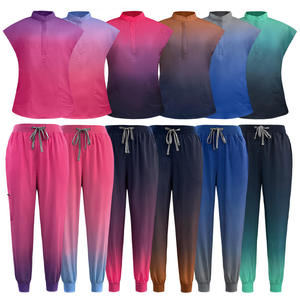 New Color Women Medical <b>Scrub</b> Suit Jogger Style Surgical Nurse Uniform Modern Fit Women’s Surgical <b>Scrubs</b> <b>Set</b> Jogger Style - Product Image 4