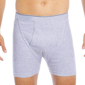 Classic <b>Mens</b> Boxer Underwear Soft Cotton Breathable Comfortable <b>Stretch</b> Elastic Waist Premium Quality Everyday Boxer Shorts - Product Image 2