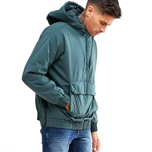 High Quality Custom Nylon Windbreaker Coaches <b>Jackets</b> Windproof with Custom Logo Cotton Filling Coaches <b>Jacket</b> For Online Sale - Product Image 2