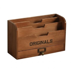 Revistero de madera de pino hecho a mano - Venta al por mayor de Aqdus Saleem - Product Image 1