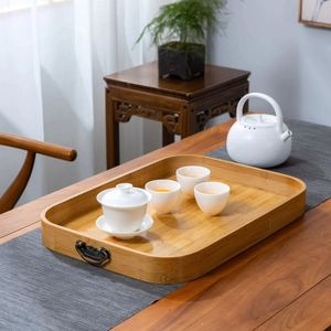 Plateau de service vintage en bois naturel de haute qualité, plateau en bois de couleur délavée haut de gamme pour restaurant, bateau de service en bois pour sushi et fêtes - Product Image 6