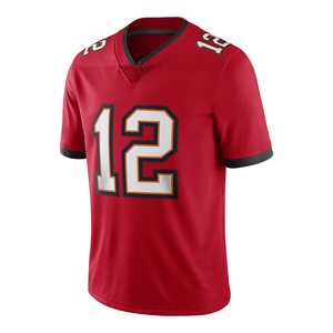 Maillot de football américain personnalisé pour homme - 100 % polyester, impression numérique, bretelles réglables, manches courtes, service d'uniformes d'équipe OEM - Product Image 6