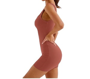 Yoga Set Women Unitard Catsuit Romper Jumpsuit Style Two <b>In</b> <b>One</b> Matching Coordinated Nylon Spandex Seamless Jumpsuits Breathable - Product Image 4
