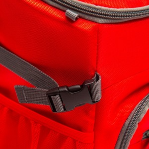 Red multifunctional insulated <b>backpack</b> <b>simple</b> refrigerated bag large capacity picnic bag meal delivery bag - Product Image 6