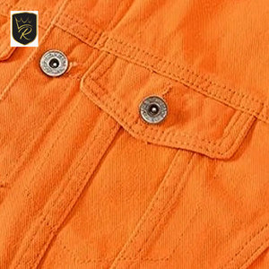 New Vintage Stylish <b>Denim</b> <b>Jacket</b> Eco-Friendly Quick Dry Breathable Customizable Linen/Cotton Fabric OEM Service - Product Image 5