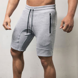 Shorts de sport OEM pour hommes, doublés, à double couche, avec poches, en polyester, vêtements de sport, streetwear, shorts pour hommes - Product Image 4