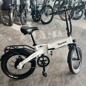 वयस्कों के लिए फोल्डेबल इलेक्ट्रिक बाइक 20 इंच की वसा टायर 250 रियर हब मोटर 45 मील रेंज कम्यूटर साइकिल हटाने योग्य बैटरी - Product Image 5