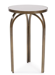 Mesa de Centro Moderna Redonda de Aluminio Estilo Art Deco Hecha a Mano para Sala de Estar, Oficina en Casa, Muebles para el Hogar - Product Image 3