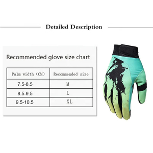 Gants de course personnalisés pour hommes et femmes, gants de protection en cuir imprimés pour équipe de motocross, pour adultes, pour la conduite à moto - Product Image 4
