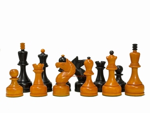 Piezas de Ajedrez de Madera Antiguas del Campeonato Soviético de 1960, Caja de Ajedrez Hecha a Mano para Entretenimiento y Juego - Product Image 1
