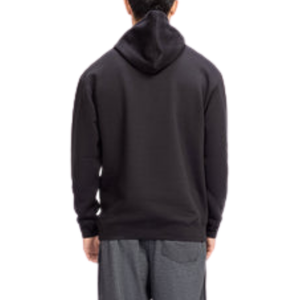 Sweat-shirt à capuche en molleton épais pour femme, avec logo personnalisé, couleur anthracite, coupe oversize, style streetwear, vente en gros - Product Image 4