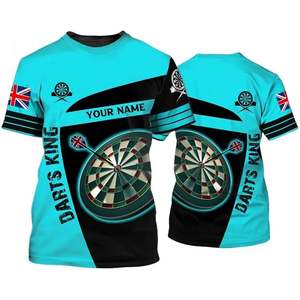 T-shirt personnalisé avec image pour hommes, col rond, manches courtes, vêtements personnalisés, vêtements de sport respirants - Product Image 1