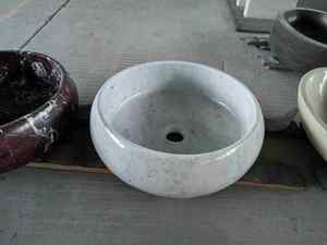 Stylish Handmade Feature Marble Pattern Solid Surface Countertop Art Sink for Bathroom Wash <b>Basin</b> For Home and Hotels - Product Image 5