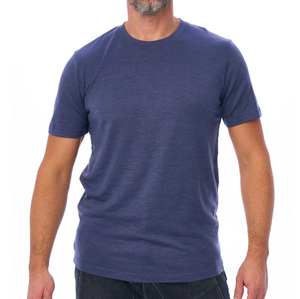 OEM Custom Wholesale Breathable <b>Men</b> Custom T Shirts <b>Half</b> <b>Sleeve</b> Merino Wool Lightweight T Shirt for Summer Quick Dry - Product Image 6
