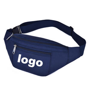 Durable Red Fanny Pack for Men Waterproof Waist Bag with <b>Adjustable</b> <b>Strap</b> and Triple Zipper Compartments - Product Image 4