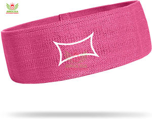 Set de Bandas de Resistencia para Entrenamiento de Cadera para Mujeres, Bandas Elásticas Anchas Antideslizantes para Ejercicios de Glúteos, de Poliéster Resistente - Product Image 1