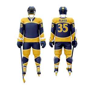 Tenue de hockey sur glace professionnelle à prix de gros – Nouvelle conception, ensemble complet pour le sport - Product Image 2