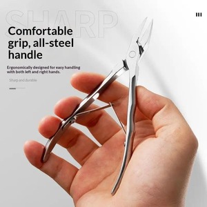 1 ud. Cortaúñas de punta recta para uñas encarnadas y gruesas, removedor de gemas, herramientas de manicura, cortauñas - Product Image 4