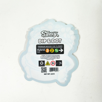 Sacs personnalisés imprimés de forme unique, découpés sur mesure, en Mylar irrégulier, anti-odeur, avec fermeture éclair, emballage laminé de forme spéciale