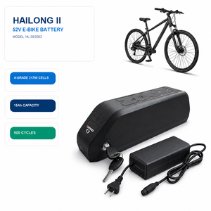 แบตเตอรี่ลิเธียม SES Hailong II HL-SES002 51.8V 15Ah NMC สำหรับจักรยานไฟฟ้า/สกู๊ตเตอร์ไฟฟ้า/อีไบค์ 500 รอบการใช้งาน 0~60 ชั่วโมง - Product Image 1