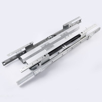 Quincaillerie de bureau escamotable multifonctionnelle robuste à levage automatique, avec rail télescopique en aluminium à extension complète