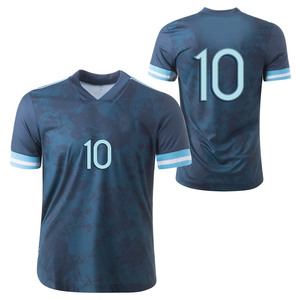 Diseña tus propias camisetas de poliéster con cuello en V al por mayor, camisetas de fútbol sublimadas para hombre, uniformes de fútbol de secado rápido para clubes - Product Image 3