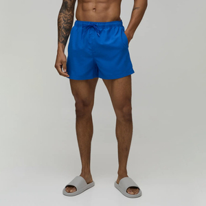 <b>Men's</b> Multi-Color Casual Summer Beach Shorts Custom Logo Print Wholesale Blank Pocket Board Shorts & Swim <b>Trunks</b> - Product Image 1
