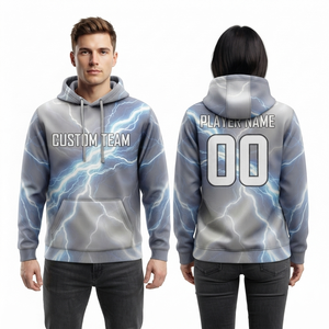 Sudadera con Capucha Sublimada Personalizada al por Mayor, Ropa Deportiva Premium con Diseño Personalizado - Product Image 4