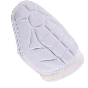 Protège-coudes respirant en mousse de polyester, protection contre les chocs, multi-sports, universel, pour hommes, toutes saisons, fermeture éclair, bleu - Product Image 3