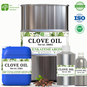 Aceite Esencial de Clavo Orgánico 100% Puro y Natural, Hojas de Syzygium Aromaticum Indio, Destilado al Vapor, de Primera Calidad Disponible - Product Image 2