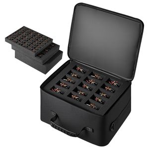 Borsa Miniatura per Conservazione e Trasporto Modellini in Scala 1:500-1:750 con Tracolla Regolabile, Custodia per Esposizione di Modellini - Product Image 1