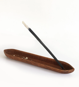 Wooden Incense Holder Handmade Natural Wood Incense <b>Stick</b> Burner Ash Catcher Aromatherapy Meditation Home Decor Accessory - Product Image 2