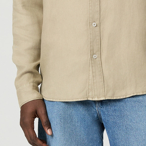 เสื้อยืดแขนยาวผ้าเนื้อนุ่มติดกระดุม ดีไซน์ลำลอง คอปกพับได้ ใส่สบายสำหรับผู้ชาย แฟชั่นปี 2026 เหมาะสำหรับใส่เที่ยวข้างนอก - Product Image 3