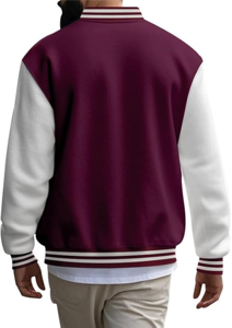Wholesale Men’s Varsity Jacket 2026 Fashionable Letterman Jacket Multi Color Premium Quality - Product Image 2