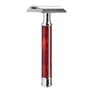 Double Edge Safety <b>Razor</b> for Men and <b>Women</b> Premium Stainless Steel Finish Polish Manual Shaver / Safety <b>Razors</b> - Product Image 2