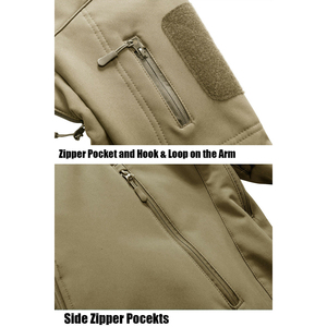 Veste softshell homme personnalisée de haute qualité avec impression de logo, nouvelle arrivée professionnelle pour l'hiver, veste d'extérieur à capuche - Product Image 4