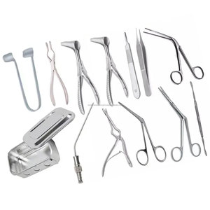 Ensemble d'instruments de septoplastie WORLD PRECISION SURGICAL ENT SMR WPS-BS-SMR21 21 pièces, instruments chirurgicaux manuels en acier inoxydable - Product Image 4