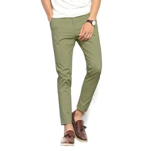 Pantalón Casual de Lona Oscura Premium para Hombre, Ecológico, Antiarrugas, Transpirable, Grueso, 100% Algodón, Corte Regular, Servicios OEM, Bajo Precio - Product Image 1