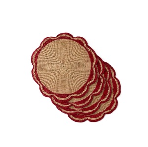 Elegantes Manteles Individuales Decorativos con Bordado de Cuentas, Manteles Individuales de Diseño con Cuentas Bordadas para Mesa de Comedor - Product Image 5