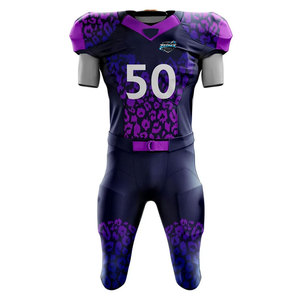 Uniforme de football américain pour hommes, style tendance, respirant, 100% polyester, personnalisable, service OEM, fabriqué au Pakistan - Product Image 1