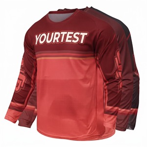 Fabricant de vêtements de cyclisme, coupe personnalisée, vente en gros, maillots de vélo légers d'été, maillots de cyclisme respirants en polyester, séchage rapide - Product Image 2