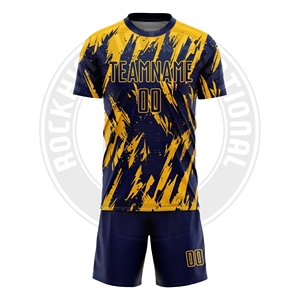 Conjunto de Uniforme de Fútbol Profesional, Camiseta Deportiva Transpirable y Pantalones Cortos para Entrenamiento y Partidos - Product Image 2